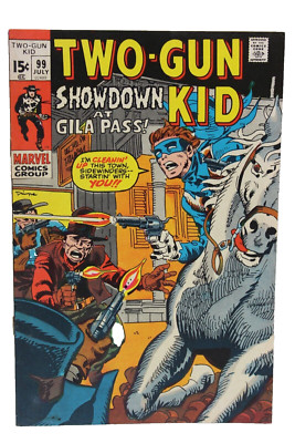 Two-Gun Kid #99 Showdown at Gila Pass 1971 Marvel Comics VG-