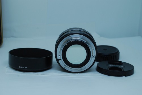 "NEAR MINT" Voigtländer Nokton Objektiv 58 mm f/1,4 MF SL II für Nikon KAPUZE #5554 - Bild 5 von 11