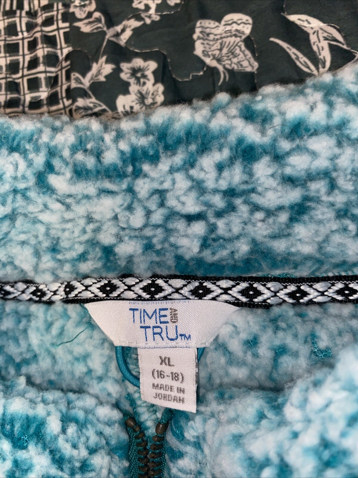 Turquoise Cotten Jacket - image 2