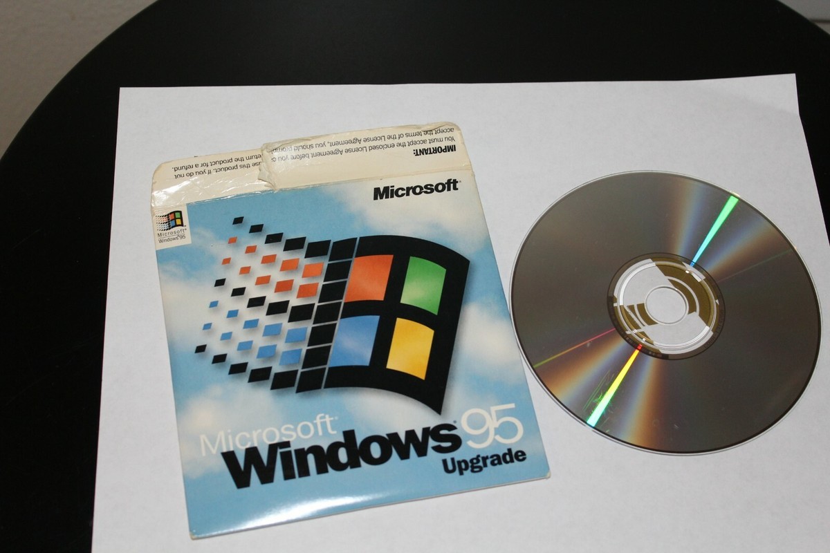 Microsoft Windows 95 Upgrade CD With Key Vintage | eBay Microsoft Windows 95 Upgrade CD With Key Vintage | eBay