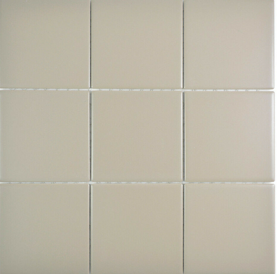 Mosaicos Cerámica Azulejos Mosaico Pared de la Ducha Piscina Marrón Claro Gris