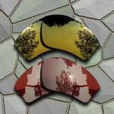 Golden Bronze Brown Lenses Replacement For-Oakley Half Jacket XLJ Polarized