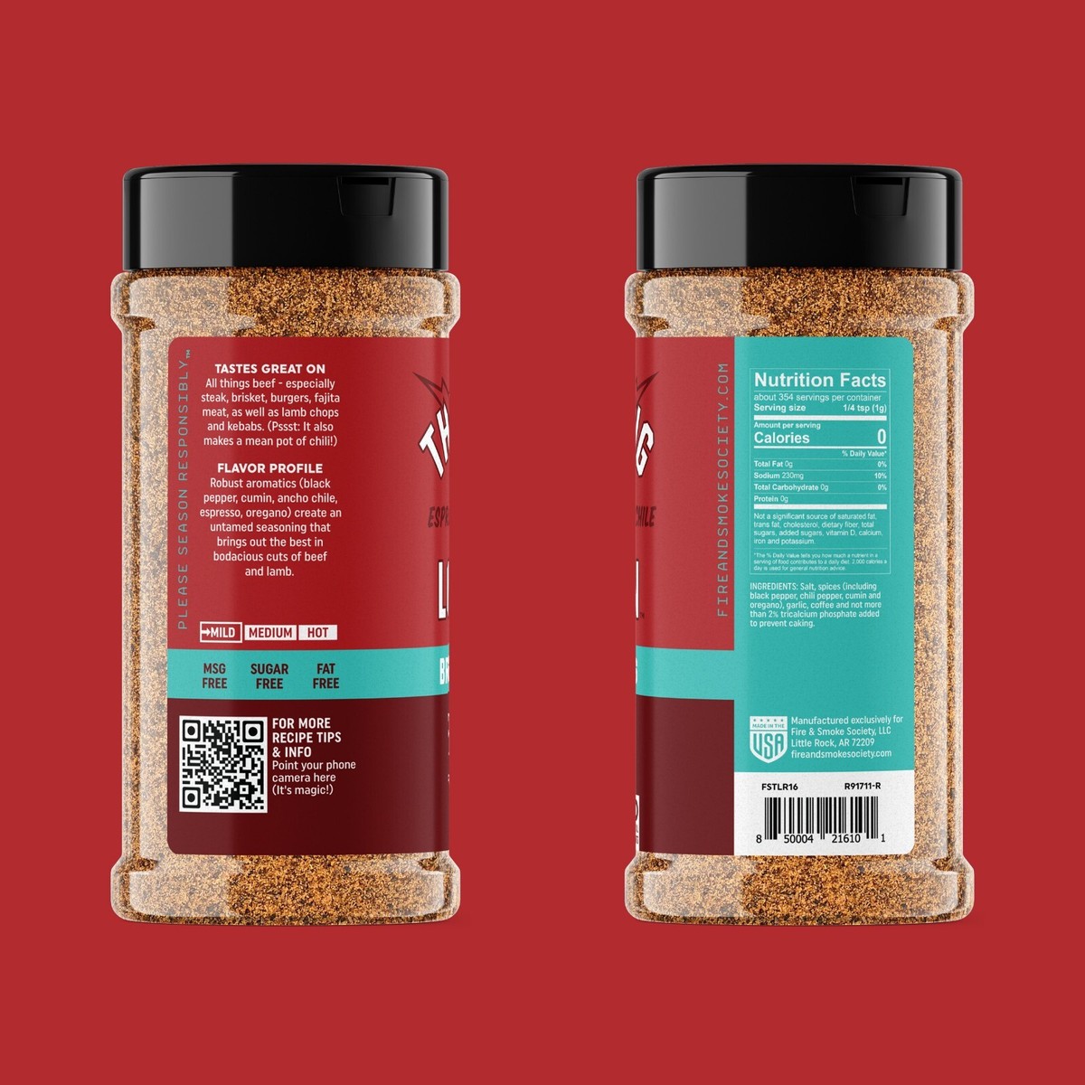 Longhorn Steakhouse Thundering Longhorn Beef Rub Thundering