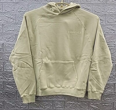 [FOG] Fear Of God Essentials Logo Pullover Hoodie パーカー New Essential Fear Of God Front Logo Pullover Hoodie W
