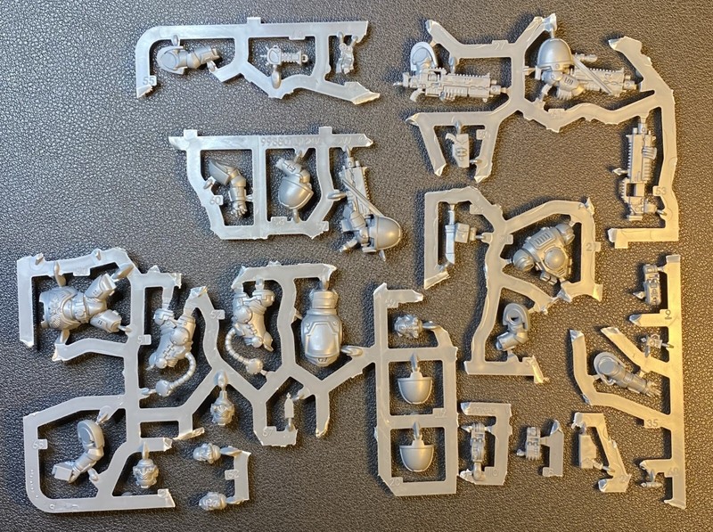 Heavy Intercessor Sergeant Space Marines Multipart Kit Warhammer 40k - NoS (x1)