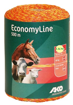 Weidezaunlitze 500m Zaunlitze Weidezaun Litze Zaun Pferdekoppel Weideband