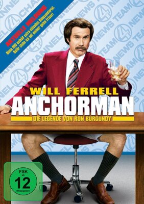 Anchorman - Die Legende von Ron Burgundy - Will Ferrell  DVD/NEU/OVP