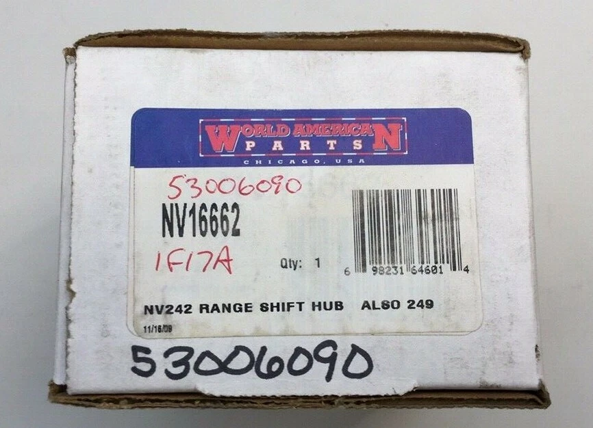 World American NV16662 Sliding Clutch NV242 249J 53006090 | eBay 