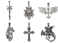 Retro Punk Gothic Cool Stainless Steel Pendant jewelry accessories