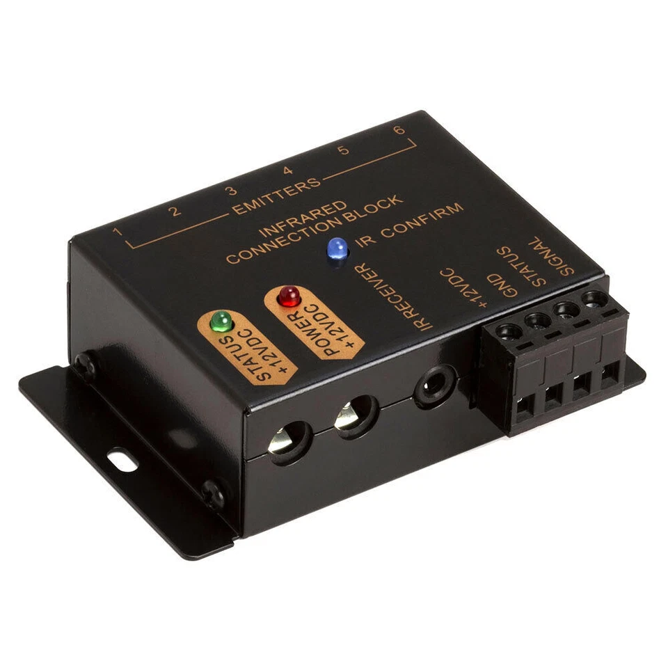 2 Pack IR Extender Kit Remote Control Repeater Infrared Emitter Blaster Receiver - Image 2 of 4