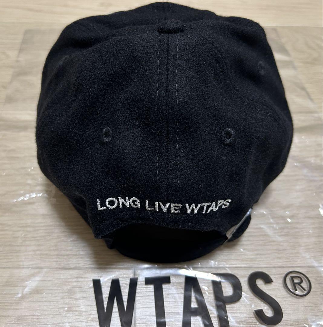 WTAPS New Era 9TWENTY Cap Wool Nylon Flannel Black 23AW LLW WTAPS New Era 9TWENTY Cap Wool Nylon Flannel Black 23AW LLW