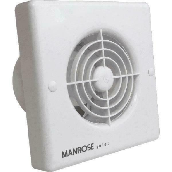 Manrose QF100T 5W Quiet Bathroom Axial Extractor Fan with Timer for sale  online | eBay
