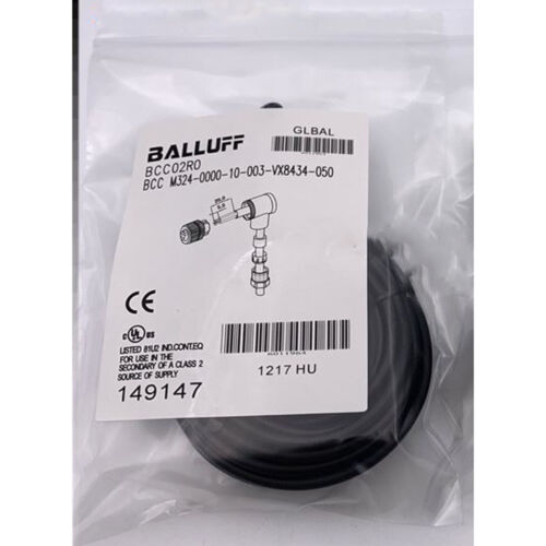 one New BALLUFF cable BCC02R0 BCC M324-0000-10-003-VX8434-050 FAST SHIP - Afbeelding 1 van 2