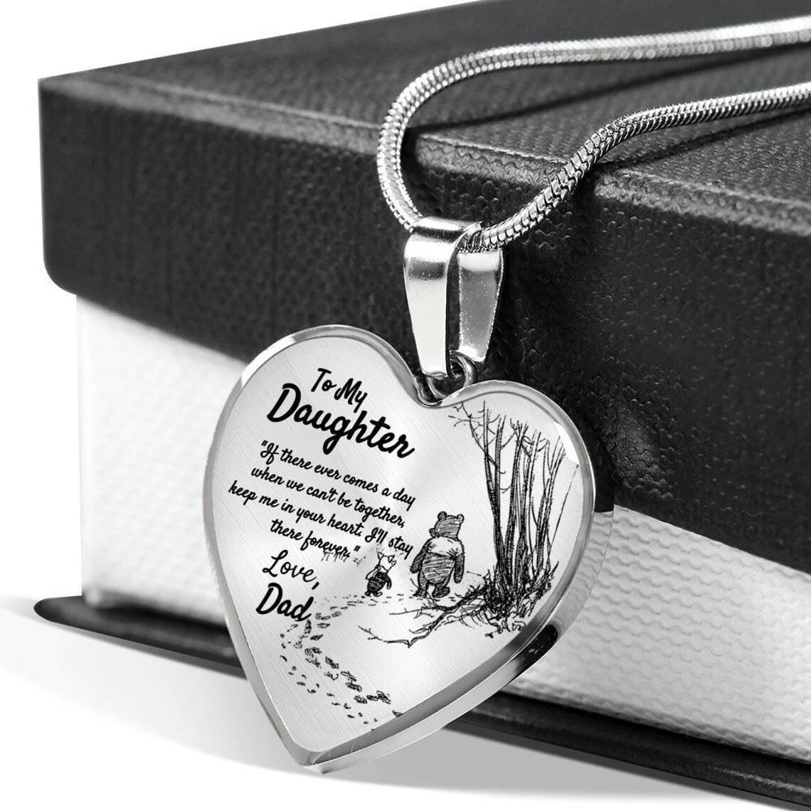 Winnie the pooh daughter necklace deals