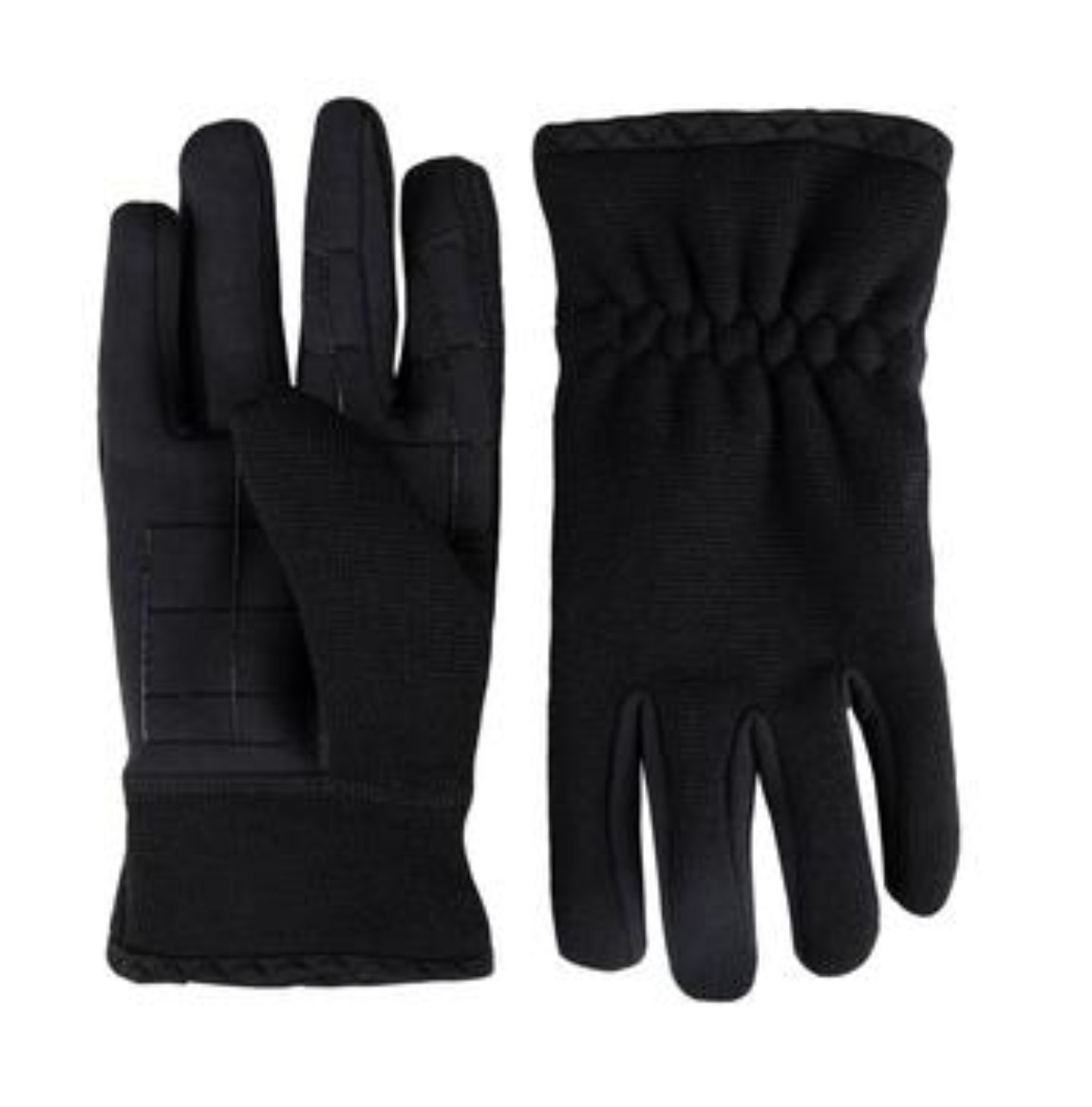 НОВЫЕ мужские трикотажные перчатки Levis с сенсорным экраном и эластичной резинкой для ладоней черные XL 5590₽