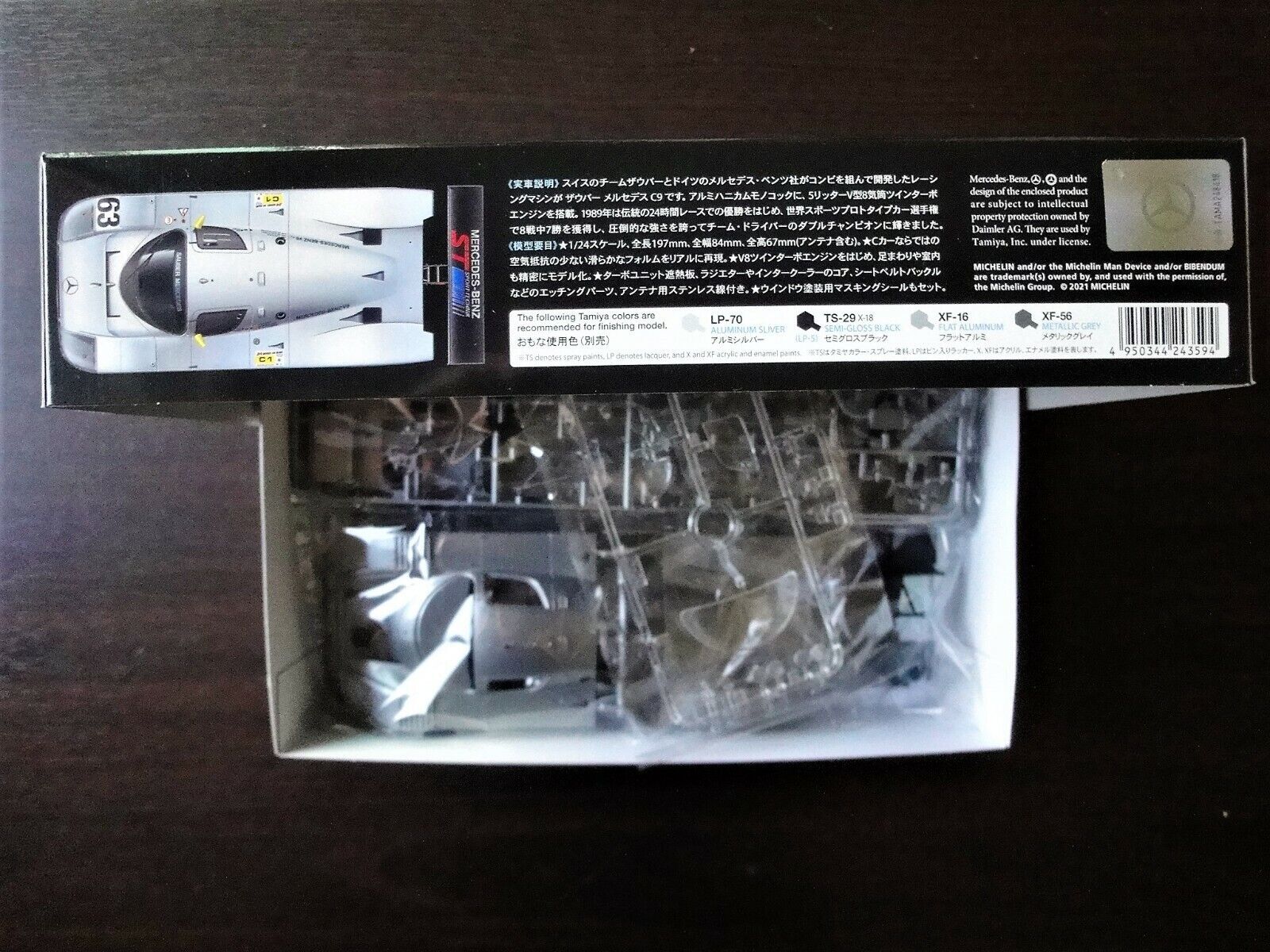 TAMIYA SAUBER MERCEDES C9 1:24 Bausatz # 24091 EUR 72,00 - PicClick DE