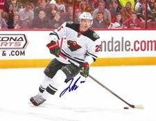  Autographed 8x10 JONAS BRODIN Minnesota Wild photo - w/COA