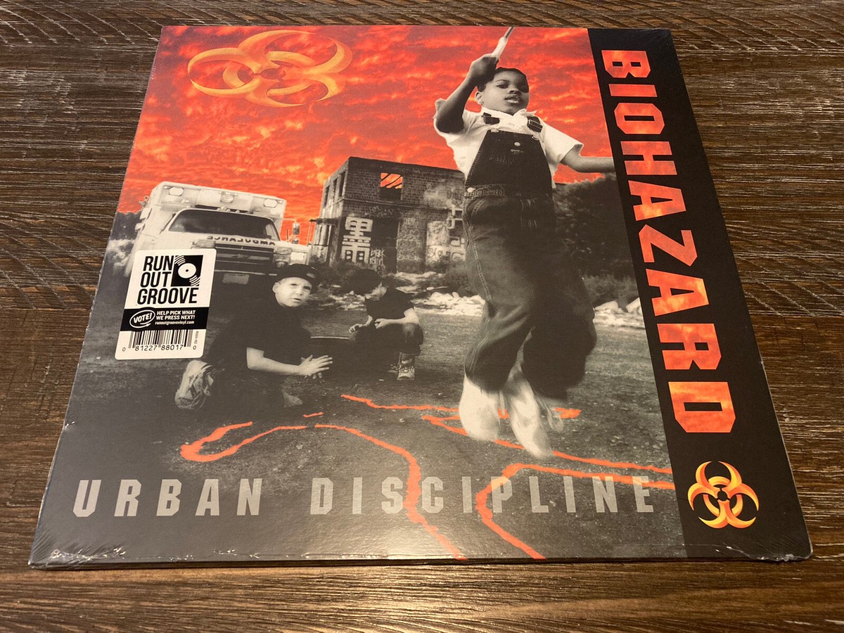 米、欧2LP Biohazard Urban Discipline ROGV152 Run Out Groove, Road 未開封 /00660 Biohazard - Urban Discipline 2022 2xLP, Album, Ltd, Num, RE