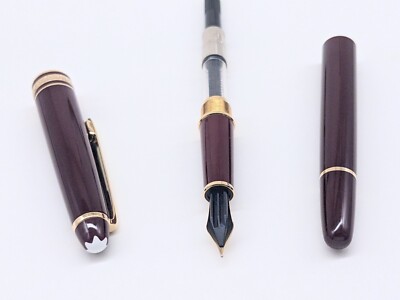 MONTBLANC Fountain Pen '90s MONTBLANC MEISTERSTUCK 144 14K F | eBay