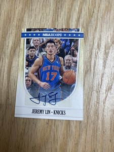 jeremy lin autograph