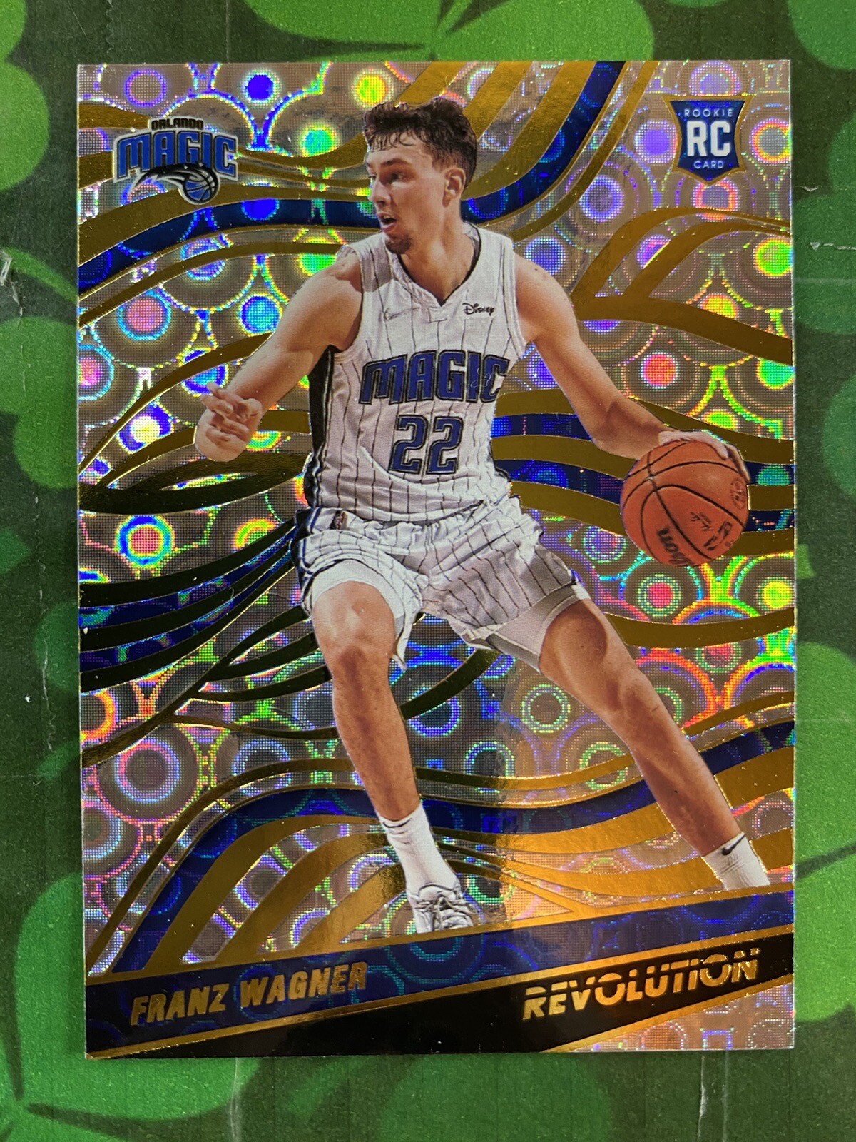 2021-22 Panini Revolution Franz Wagner Groove Rookie Card #146 Orlando Magic