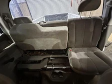 DODGE 3500 PICKUP 2014 2ND SEAT (REAR SEAT) BROWN CLOTH QUAD CAB