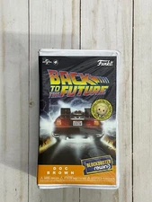 CHASE Funko Blockbuster Rewind Doc Brown With Helmet - Back to the Future F02