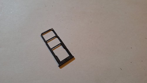 Samsung Galaxy A12 Genuine Sim Tray Black