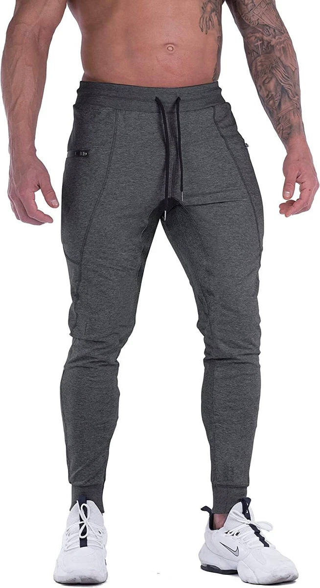 MAIKANONG Mens Slim Fit Joggers Tapered Sweatpants for Gym Running