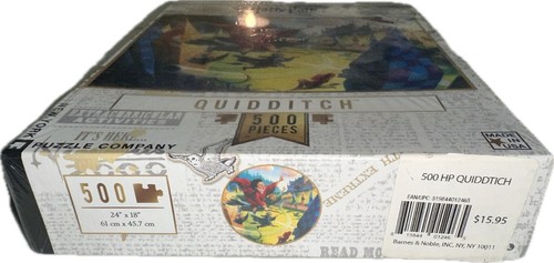 Harry Potter Quidditch 500 Piece Puzzle 24in X 18in Sealed New In Box - Picture 3 of 7