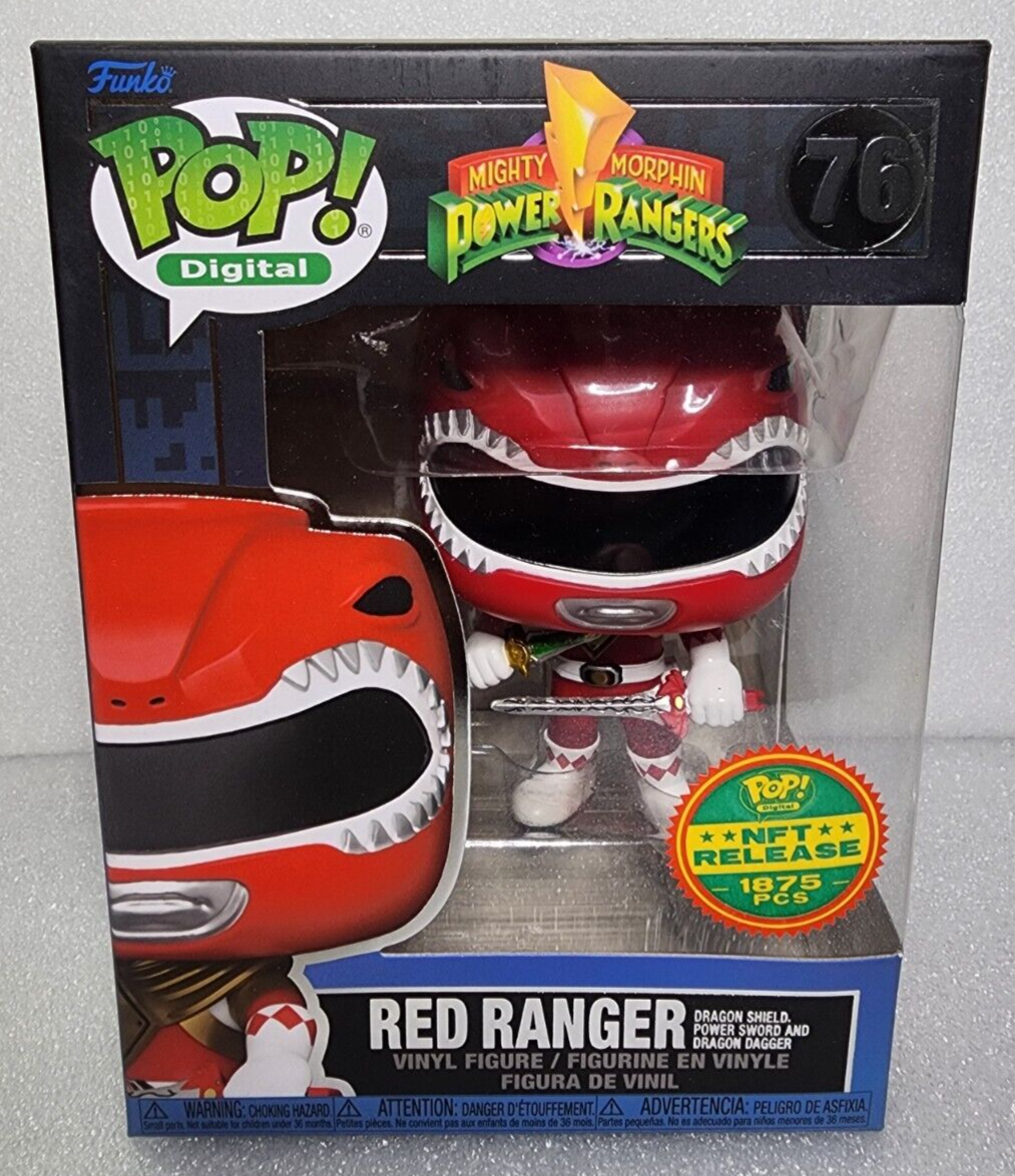 Funko Dorbz: Power Rangers Red Ranger GITD – Leuchtende Sammelfigur Im Exklusiven Design