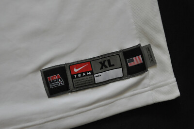Nike USA James 6 ユニフォーム Nike Basketball Jersey Usa W/ American Flag Patch James #6