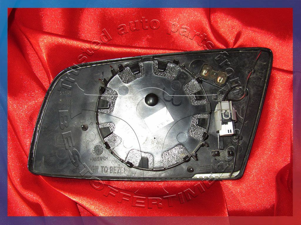 BMW E60 E61 E63 E64 5 6 series RIGHT DOOR PASSENGER MIRROR GLASS HEATED