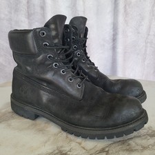 Timberland Premium Nubuck Black Mens Size 9.5...
