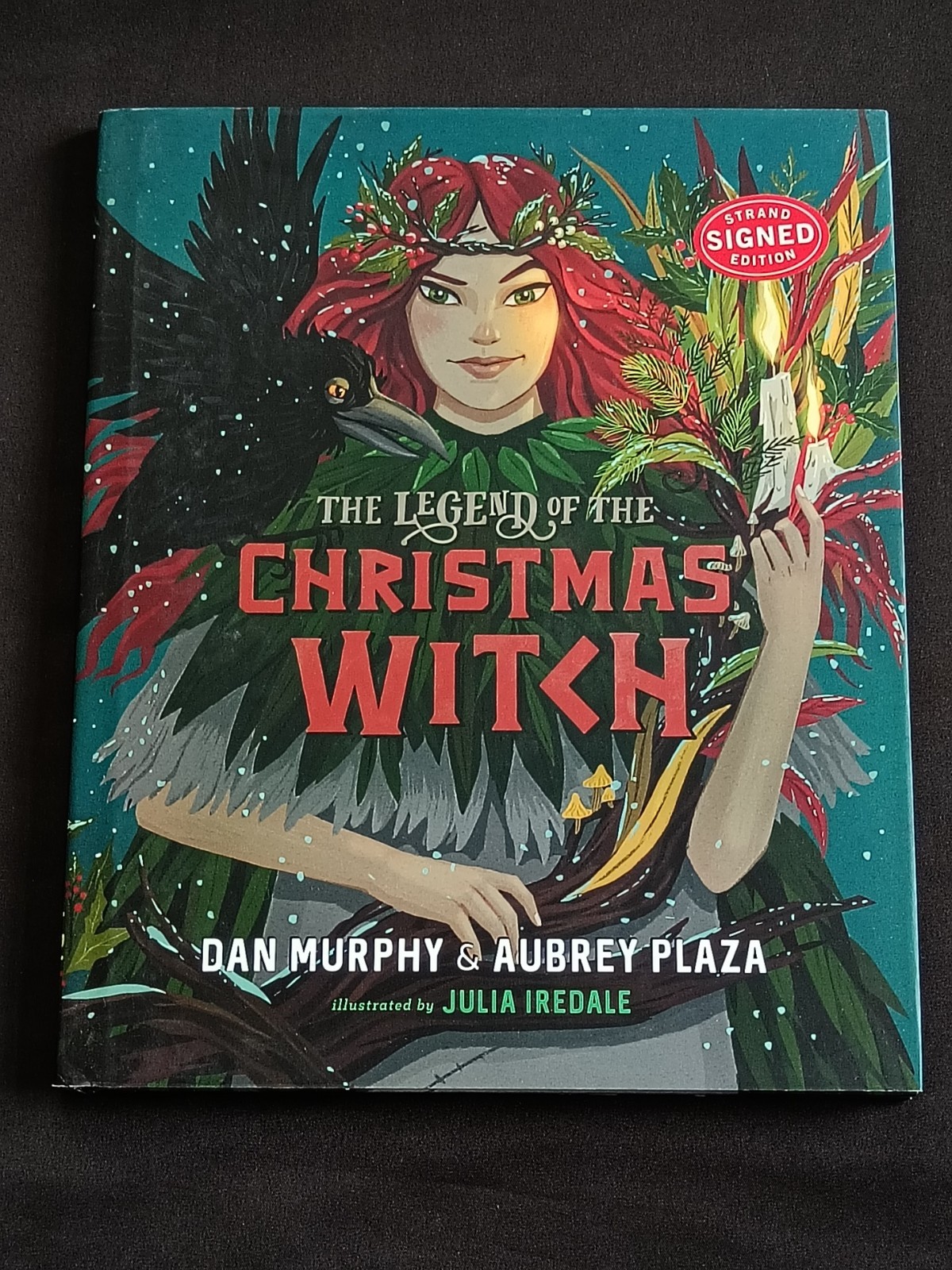 The Legend of the Christmas Witch SIGNED 2021 HB Plaza Murphy AUTOGRAPHED Book