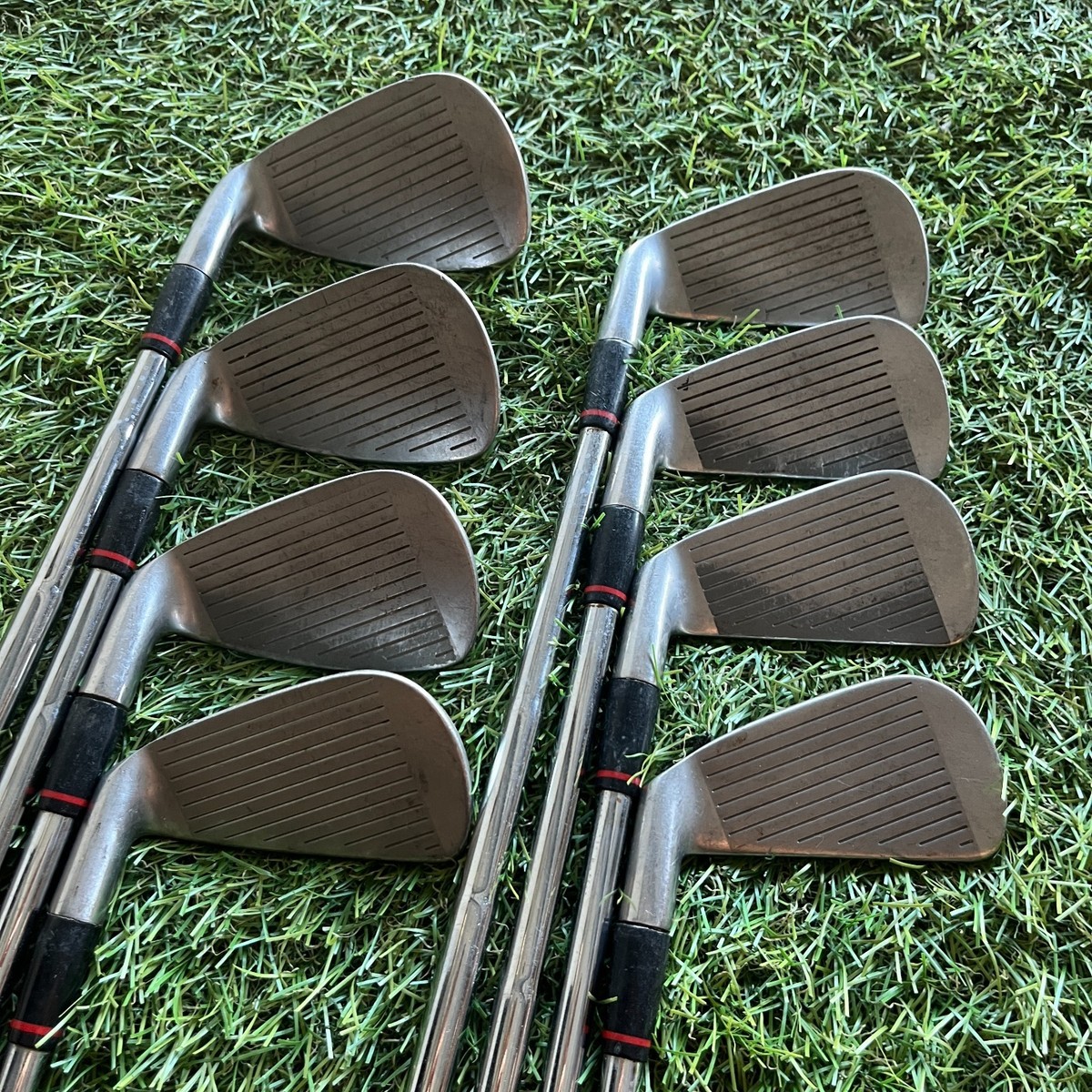 Callaway Bobby Jones s2h2 Iron Set 3-Pw Steel Stiff Flex New Grips