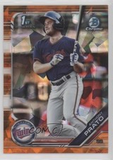 2019 Bowman Chrome Draft Sapphire Edition Orange 4/25 Anthony Prato #BDC-101 j6a