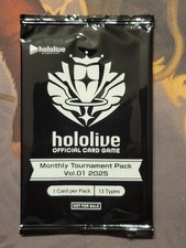1x hololive Official Card Game Monthly Tournament Pack Vol. 1 2025 *SEALED* NEW