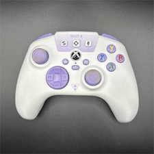 Turtle Beach REACT-R Wired USB-C Controller White Purple Xbox Series X|S One PC