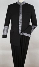 New Black Clergy suit  With Tags (Sizes: 48R