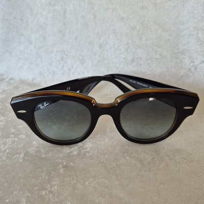 Ray-Ban RB2192 Roundabout 47mm Brown Gray Gradient Sunglasses 1322/41 Unisex 