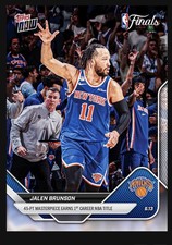 Jalen Brunson - 2025-26 NBA Topps NOW® 45pt Knicks Masterpiece #340 Presale🔥