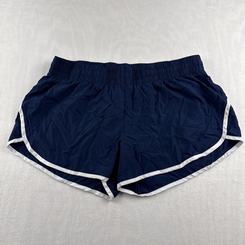 Athletic Works Shorts Woman’s Size XL Active Running Drawstring Waist Lined Blue