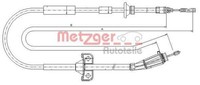 Metzger Handbremsseil Bremsseil Seilzug Feststellbremse Hinten Links 10.8065