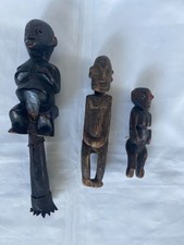 1 NGBAKA FIGURE  1 DOGON FIGURE AND 1 FIGURE FROM THE CONGO