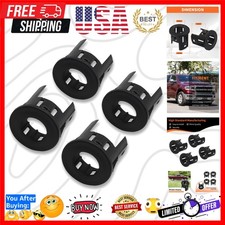 4X Parking Assist Sensor Mount Bracket Bezels Compatible with 2014-2018 Ram 1...