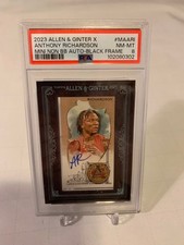 2023 Allen Ginter X Anthony Richardson PSA 8