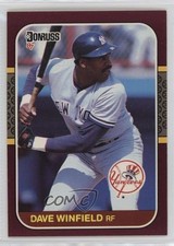 1987 Donruss Opening Day Box Set Dave Winfield #243 HOF 05v0