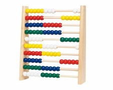Goki Rechenrahmen Kinder Holz XXL Rechendreieck Abakus HS240 NEU
