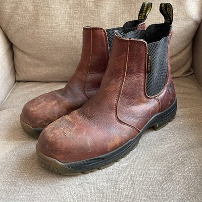 Dr Marten Industrial Steel Toe Safety Boots Size 8 M 9 L | eBay